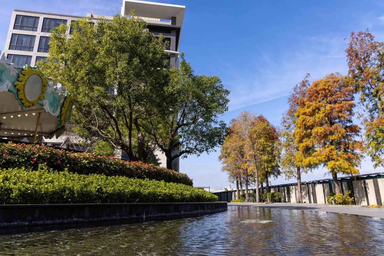Hsin Hotel Chiayi Exterior foto The campus of the University of Jinan